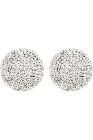 Self-Portrait Aretes con detalles de cristal
