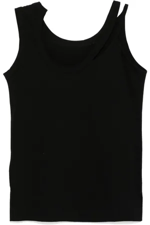 YOHJI YAMAMOTO Camiseta con cuello redondo