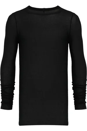 Rick Owens Playera de canalé