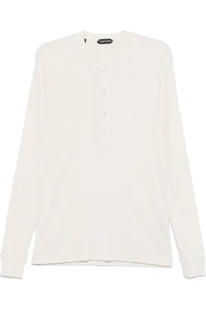 Tom Ford Top Henley de canalé