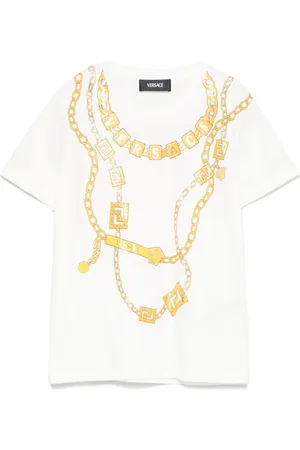 VERSACE Playera con logo estampado