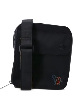 Paul Smith Mochila tipo mensajero Zebra