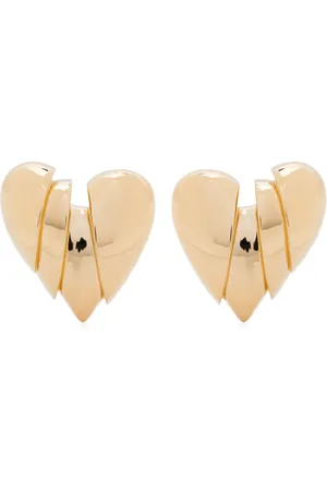 Amina Muaddi Aretes Heart Breaker