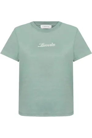 Lanvin Playera con logo bordado