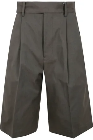 YOHJI YAMAMOTO Bermudas con pinzas