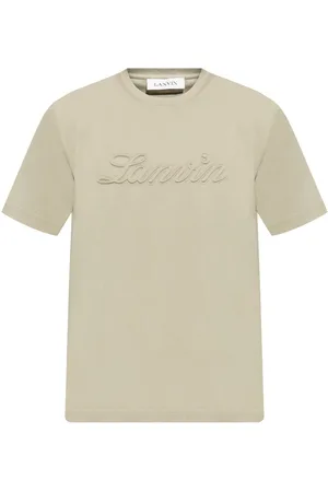 Lanvin Playera con logo bordado