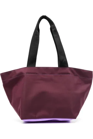 Hervè Chapelier Tote mediana con diseño de dos tonos