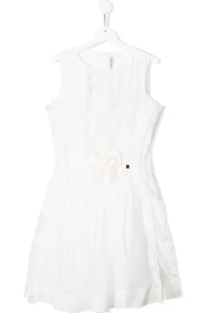 Simonetta Vestido con ribete de volantes
