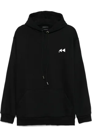 Throwback. Hoodie con logo estampado