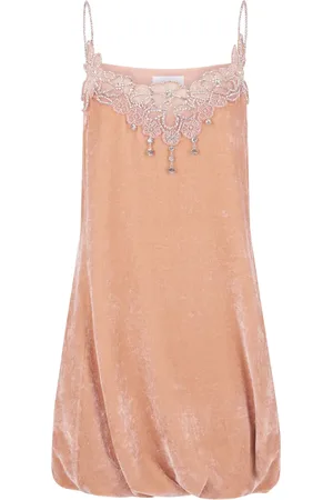 Paco rabanne Vestido corto con cuello alto