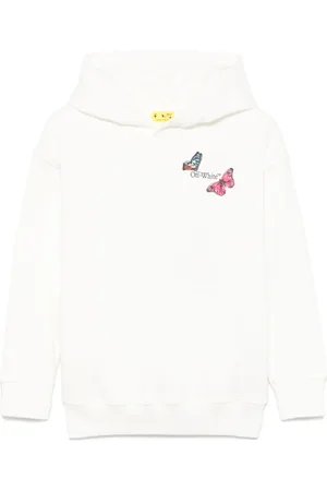 OFF-WHITE Hoodie Arrow Butterfly