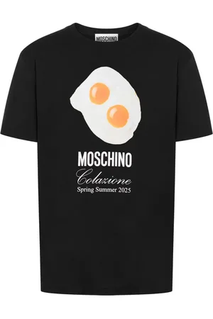 Moschino Playera con estampado de huevo