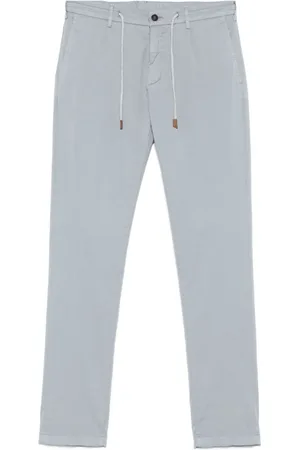 ELEVENTY Pantalones con cordones en la pretina