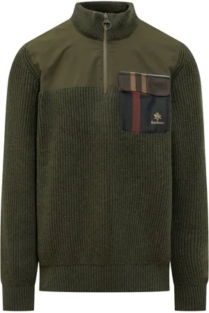 Barbour Suéter Miller de x Baracuta