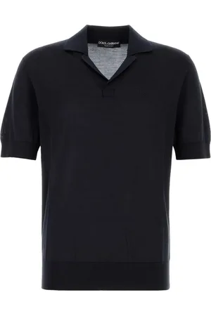 Dolce & Gabbana Playera tipo polo de seda