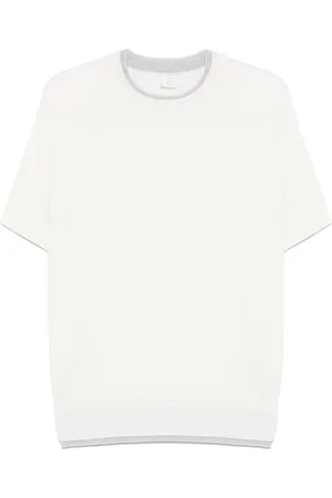 ELEVENTY Playera bajos con detalle a capas