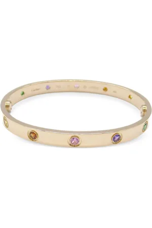 Cartier Pulsera Love Bless en oro rosa de 18kt con gemas 2010