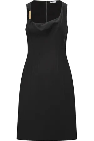 Salvatore Ferragamo Vestido midi estilo corset