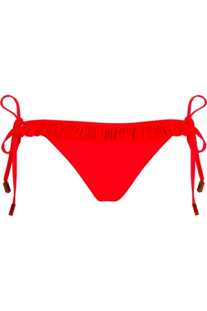 Vilebrequin Bikini bottom con volantes