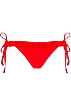 Vilebrequin Bikini bottom con volantes