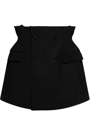 Vetements Falda corta sin rematar