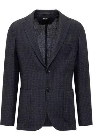 Ermenegildo Zegna Blazer con estampado pied de poule