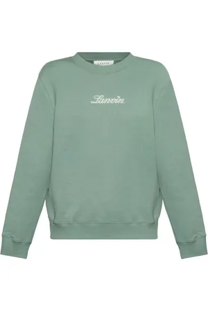 Lanvin Sudadera con logo bordado