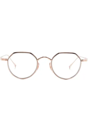 Kame Mannen Lentes con armazón geométrica