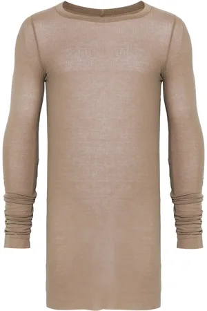 Rick Owens Playera de canalé