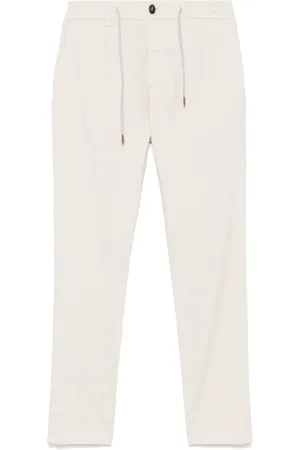 ELEVENTY Pantalones con cordones en la pretina