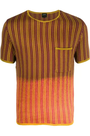 Jean Paul Gaultier Playera tejida con motivo de rayas 1990