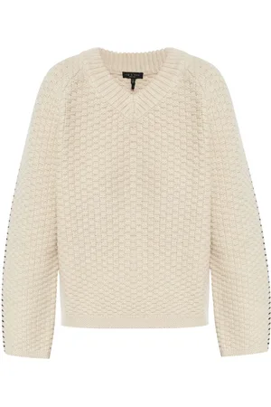 RAG&BONE Suéter de tejido gofrado
