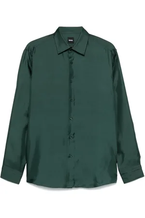 HUGO BOSS Camisa de seda
