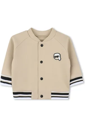 Karl Lagerfeld Set de tres piezas de traje deportivo con estampado Ikonik Karl