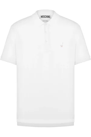 Moschino Playera tipo polo recta
