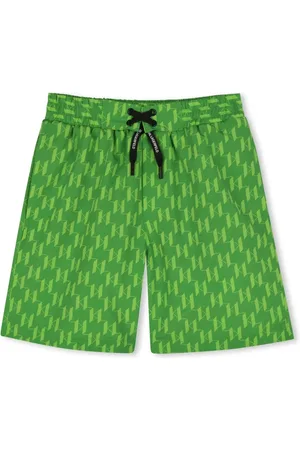 Karl Lagerfeld Shorts de playa con monograma