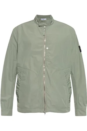 Stone Island Chamarra con aplique del logo