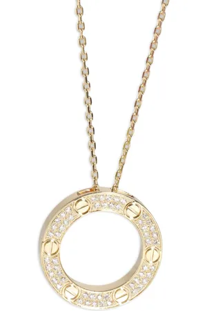 Cartier Collar Love en oro amarillo de 18kt con diamante