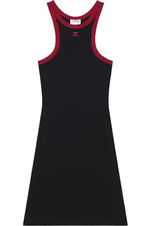 Courrèges Vestido de neopreno