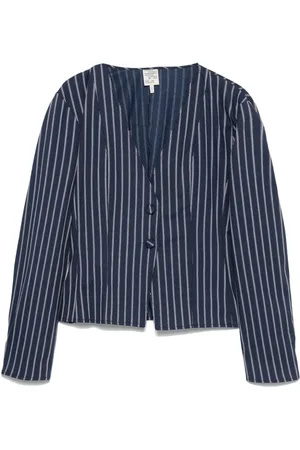Baum und Pferdgarten Blazer con motivo de rayas