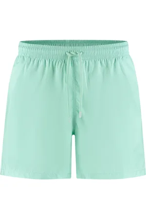 FEDELI Shorts de playa con parche del logo