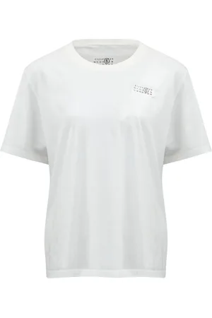 Maison Margiela Playera con motivo de número