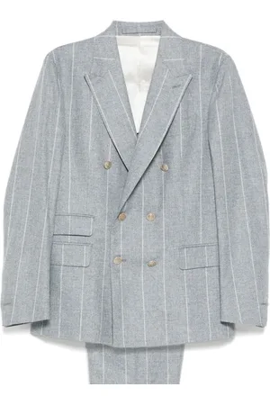 ELEVENTY Traje de dos piezas con motivo de rayas