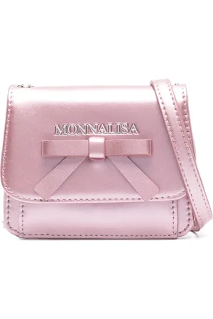 MONNALISA Bolsa de hombro con detalle de moño