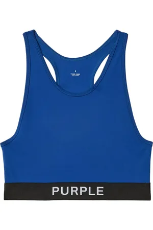 Purple Brand Top con logo estampado