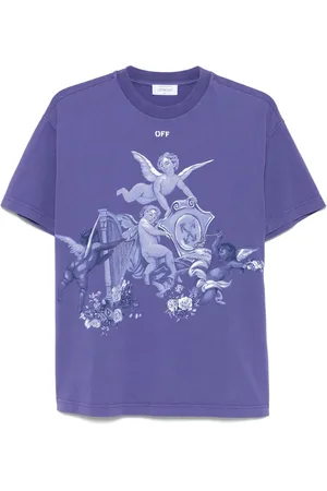 OFF-WHITE Playera con estampado gráfico