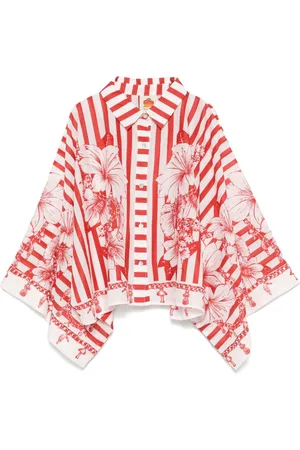 Farm Rio Camisa con estampados mixtos