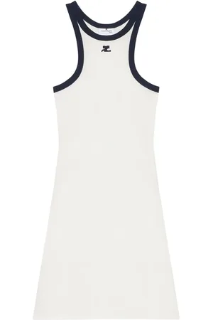 Courrèges Vestido de neopreno