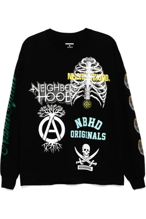 NEIGHBORHOOD Playera con estampado gráfico
