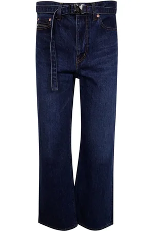 SACAI Jeans con cinturón